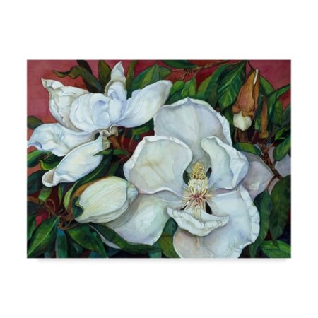 Trademark Fine Art Joanne Porter 'Magnolias' Canvas Art, 18x24 ALI30441-C1824GG